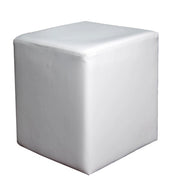 Pouf TERNA (marrone chiaro, similpelle)