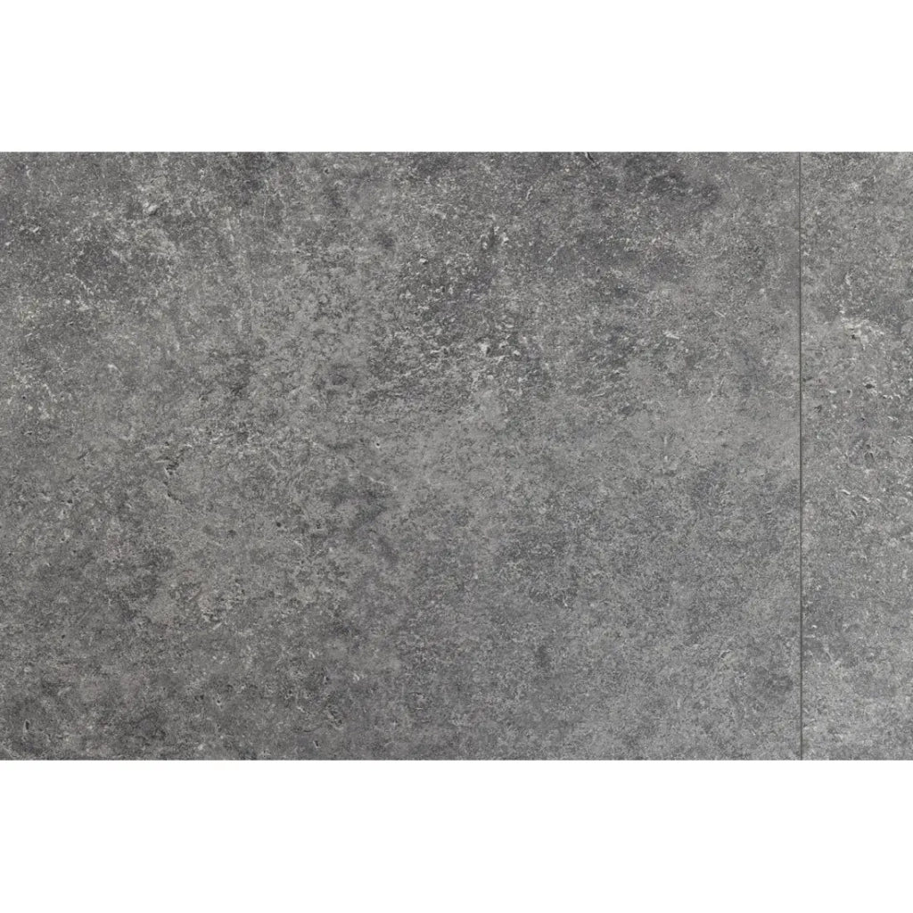 Tavolo allungabile CALDERO 120–160 cm – Tavolo contemporaneo aspetto pietra e metallo