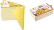 Set di supporto per dolci in cartone di 200 - Rectangolare/Triangolare - Imbevibile in acqua - Riciclabile - Sostenibile - 10 x 6 cm / 11.7 x 8 cm - Tavola per dolci
