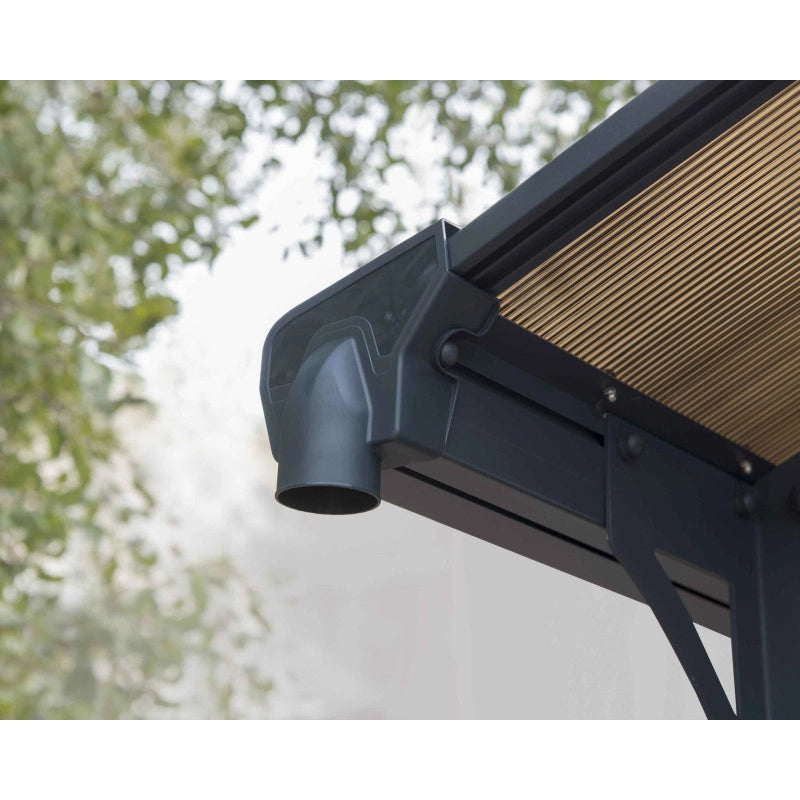 Carport in alluminio - ALMICAR 5000 - 18 mÂ²