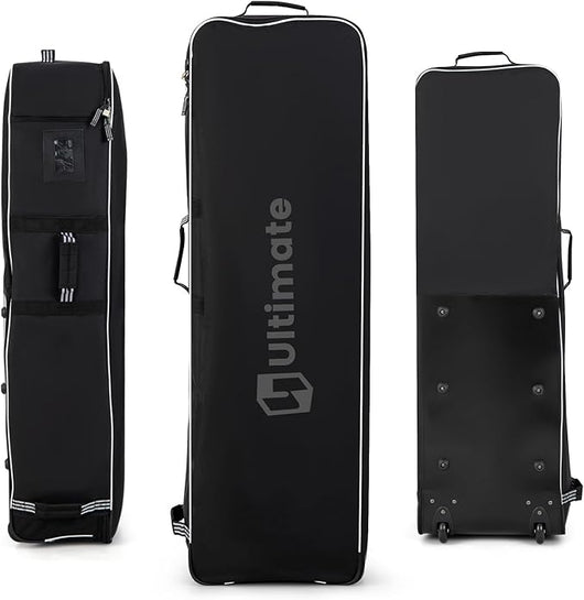 Borsa da Viaggio Golf Pieghevole con Ruote, Borsa da Golf in Tessuto Oxford Resistente ed Impermeabile, Custodia da Viaggio per Mazze da Golf per Compagnie Aeree, Nero