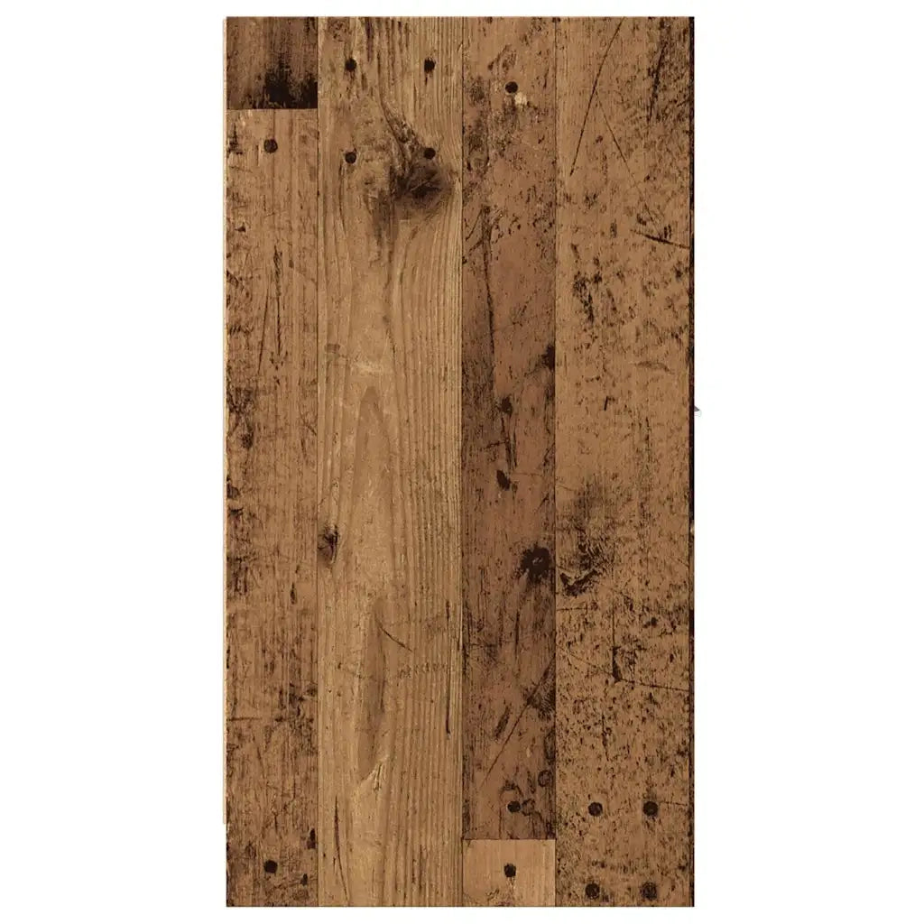 vidaXL Armadietto da Farmacia Legno Vecchio 30x41x77,5cm in Truciolato