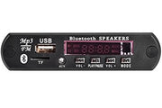 Modulo Audio Bluetooth Senza Fili 12V MP3 WMA con Carta di Decodifica TF USB e Funzione Handsfree per Radio Auto