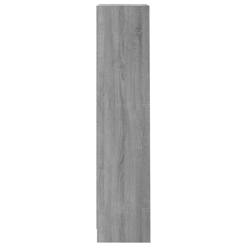 Libreria 3 Ripiani Grigio Sonoma 40x24x109 cm Legno Multistrato 819255