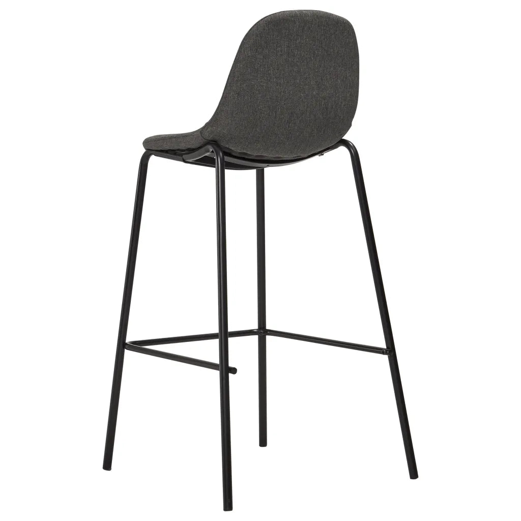 Set da Bar 3 pz in Tessuto Grigio Scuro 3051133