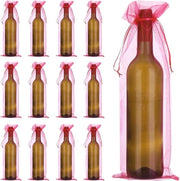 Sacche di vetro trasparenti per vino 30 pezzi 15 x 5,5 cm confezione per regali matrimoni e compleanni