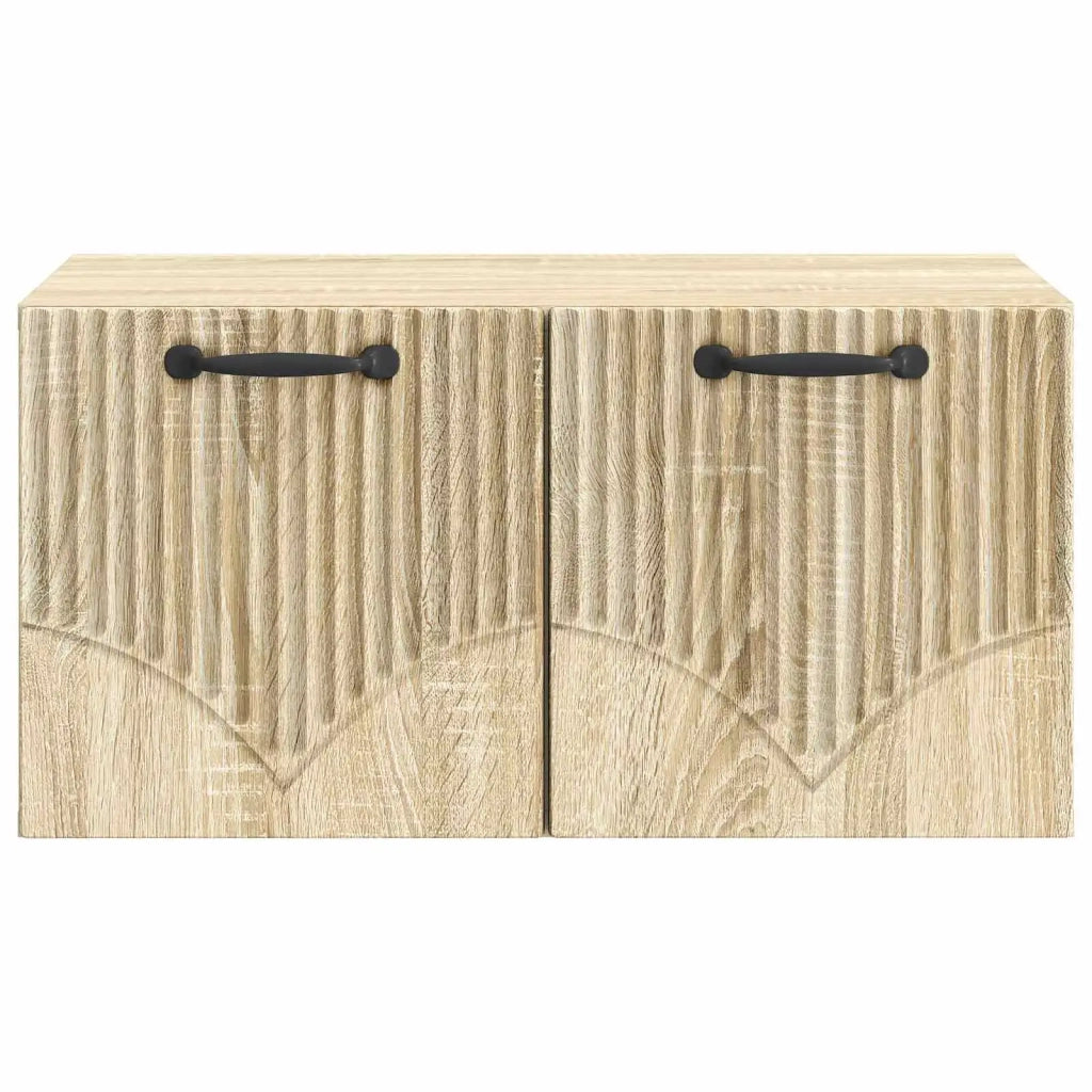 Mobile Porta TV da Muro Rovere Sonoma 59,5 x 41 x 30 cm 899017