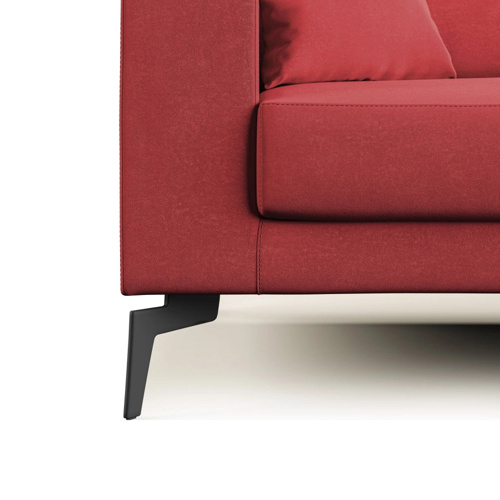 Prestige Divano design moderno T11 186 cm rosso