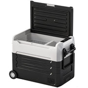 Frigorifero per Auto72,6x39x51,3 cm Capienza 50L Compressore Doppia Zona Controllo App Nero