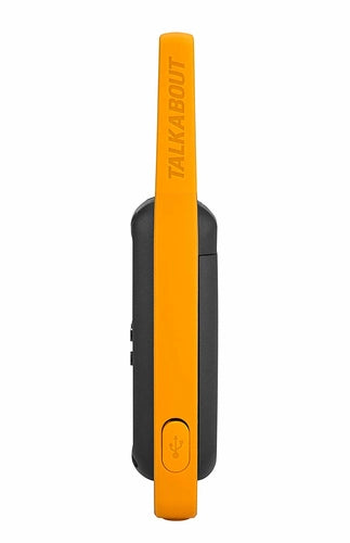 Motorola Talkabout T82 Extreme Quad Pack ricetrasmittente 16 canali Nero, Arancione