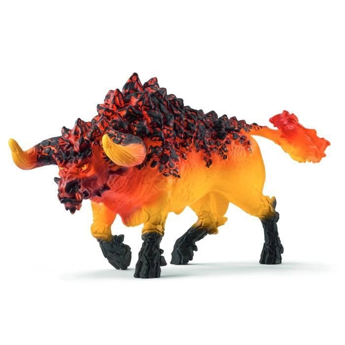 Figura del toro di fuoco, Schleich 42493 Creature Eldrador, 7 anni