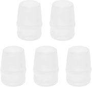 Pezzo di riserva per bottiglie sportive - Materiale siliconico morbido - Viti di chiusura ergonomiche - 5 pezzi - Facile da riutilizzare - Adatto per bottiglie sportive - 1,7 cm