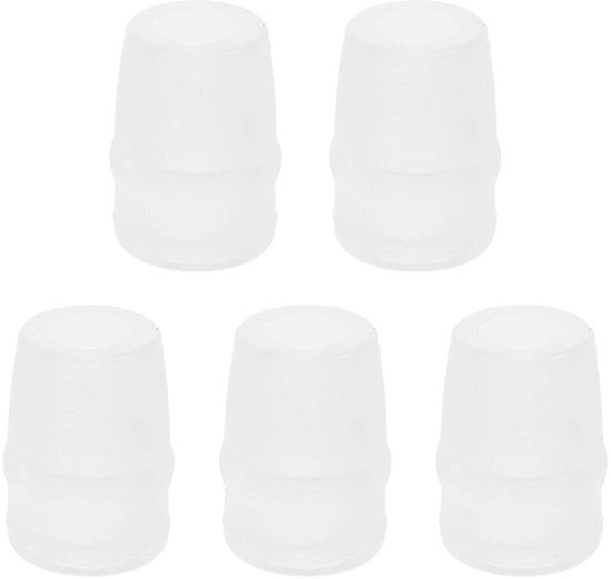 Pezzo di riserva per bottiglie sportive - Materiale siliconico morbido - Viti di chiusura ergonomiche - 5 pezzi - Facile da riutilizzare - Adatto per bottiglie sportive - 1,7 cm