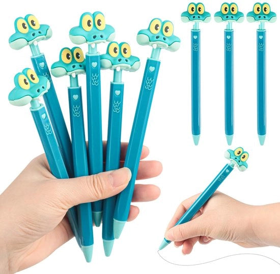 Set di matite colorate retrattili, 12 matite 0,5 mm per bambini, set di scrittura animata, per scuole, uffici, prezzi, regali