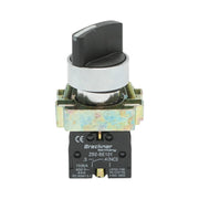 Selettore a 2 posizioni con ritenuta nero 1NO, 400V/10A, LAY5-BD21C Breckner Germany