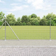 Palo della recinzione Zincato 25 x 1,2 m Acciaio