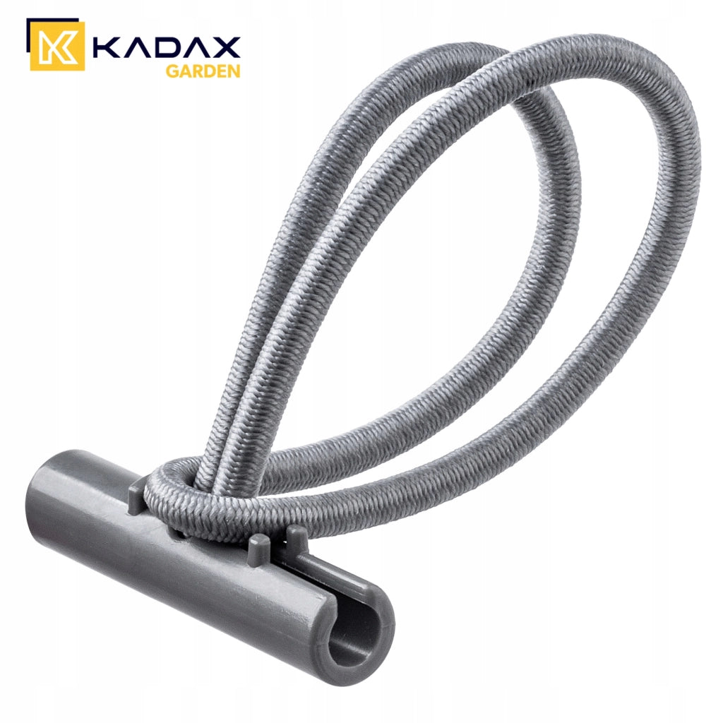 Set di 10 elastici KADAX per il fissaggio di teloni. Elastici per teloni con cricchetto, 15 cm, resistenti.