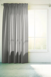 TENDA EFFETTO LINO ELEGANT 140 X 280 CM IN POLIESTERE GRIGIO