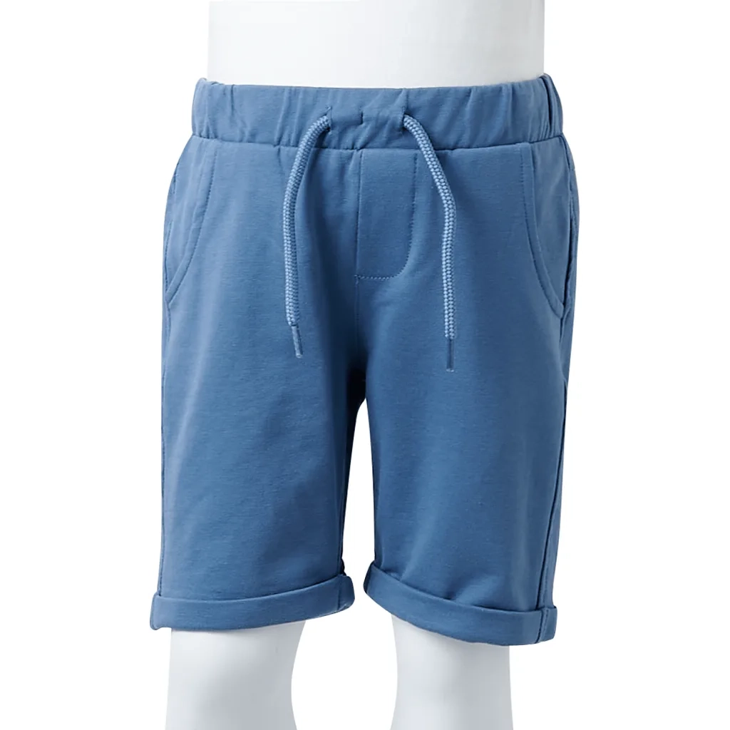 Pantaloncini per Bambini con Coulisse Blu Scuro 92 CFW1414643