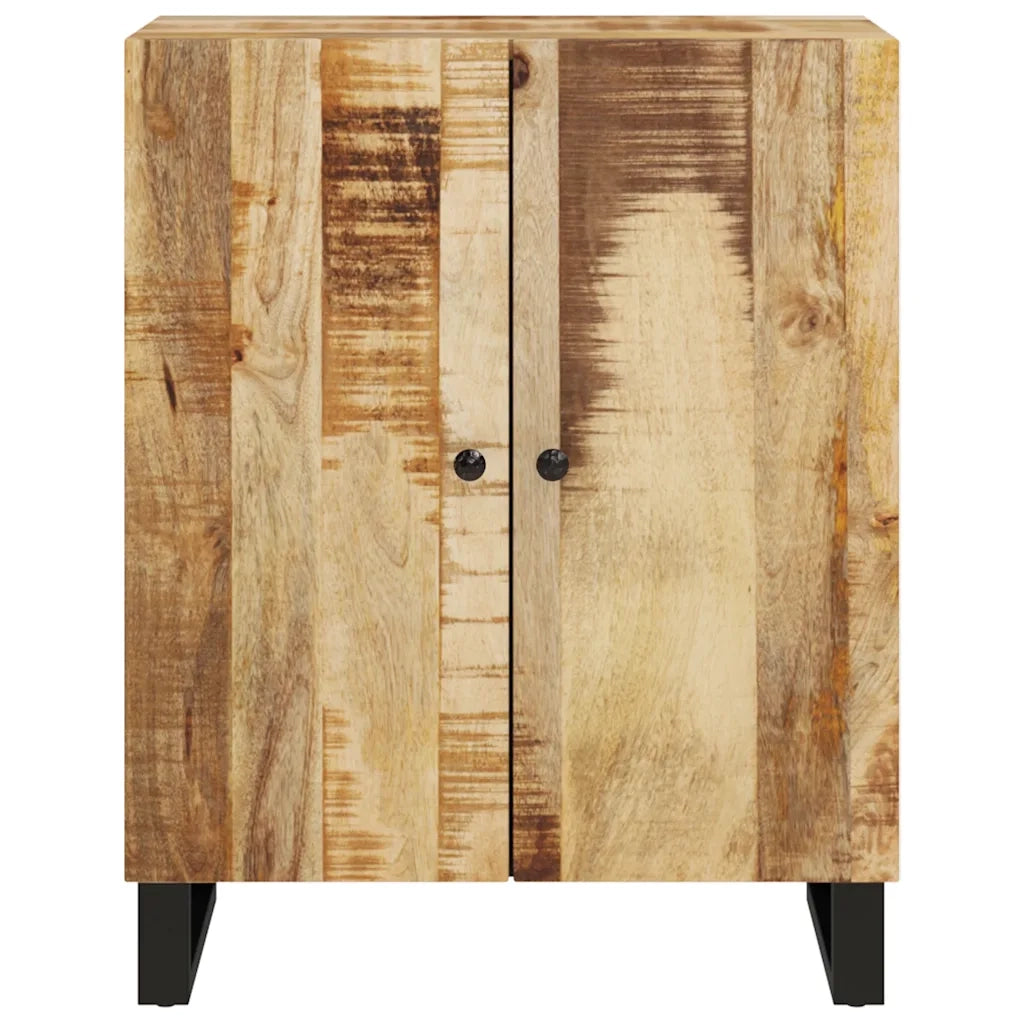 Credenza 60x33x75 cm in Legno Massello di Mango 345226