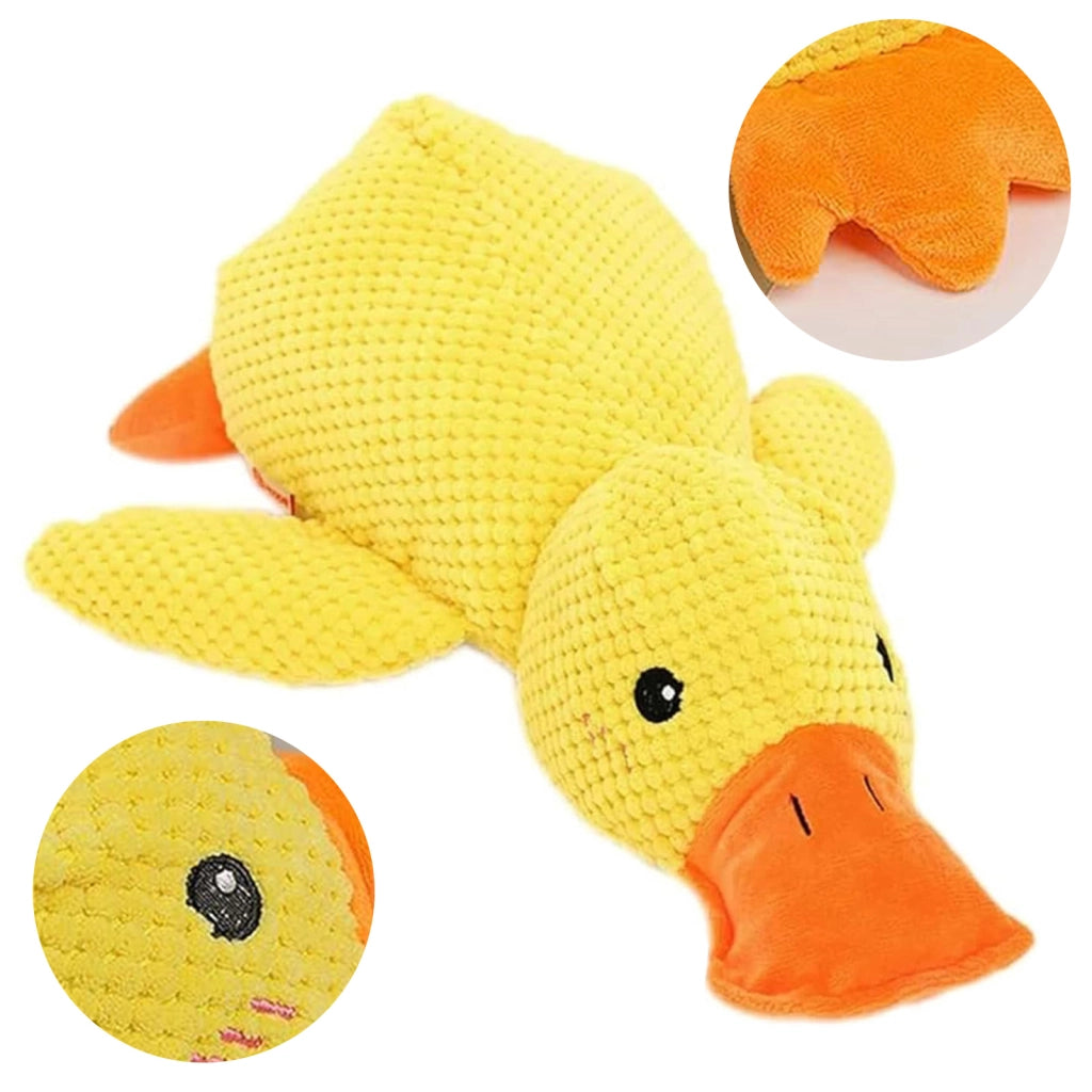Giocattolo per cani a forma di anatra con squeaker