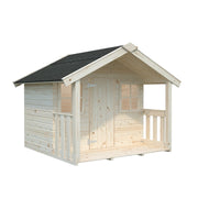 Casetta gioco bambini in legno 180x112 cm Felix con pavimento incluso  Esterni da Vivere