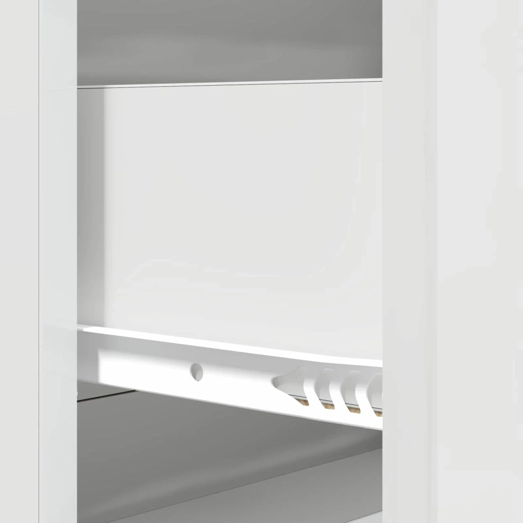 Mobile con Cassetti Bianco Lucido 66 x 34,5 x 90 cm 894149