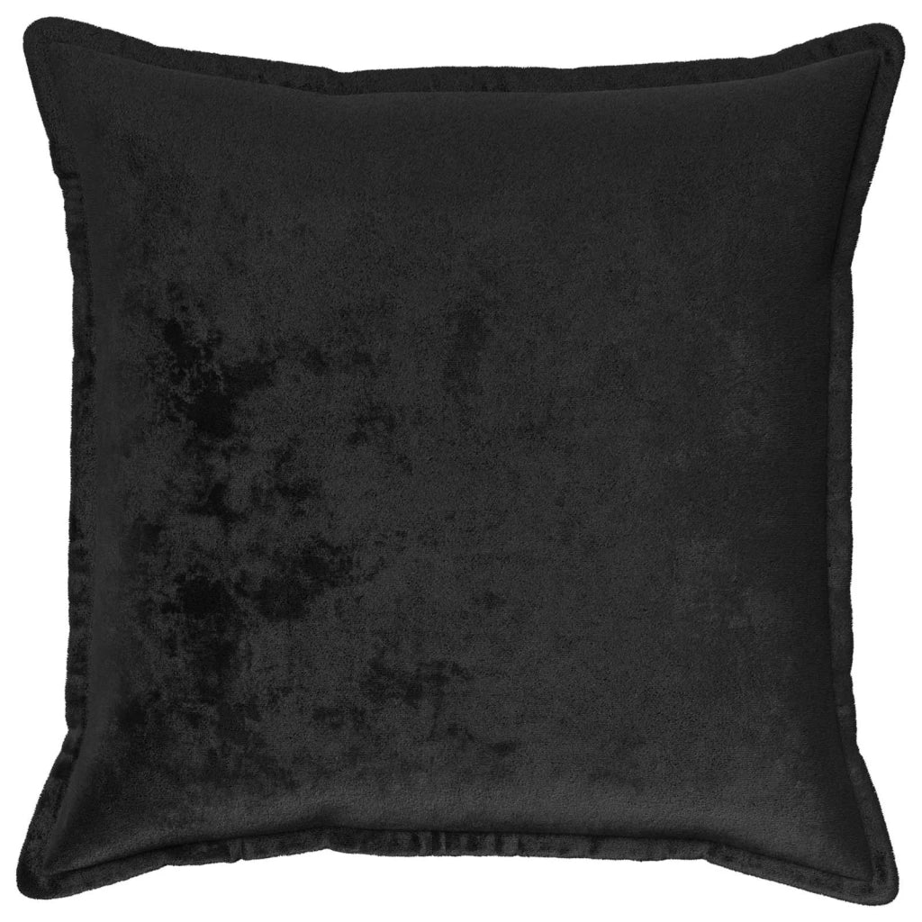 Federa 6 pcs HOUTEN Nero 70 x 70 cm Flanella 921502