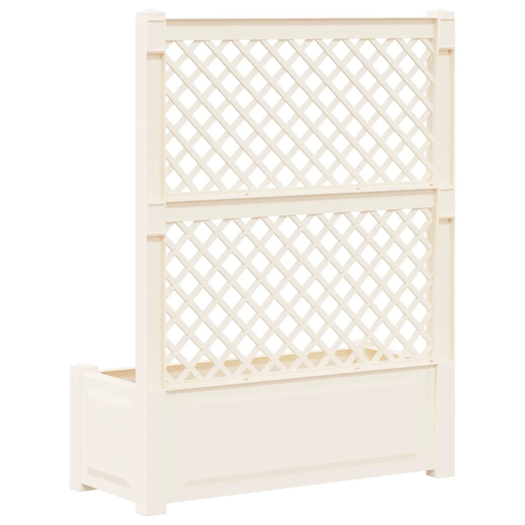 Vaso Grande con Direzione Bianco 99,5 x 43 x 133,5 cm PP 42041722