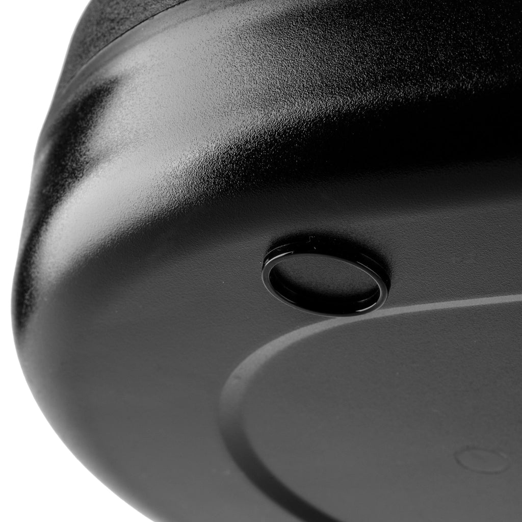 Contenitore per il pane KADAX nero, grande, con coperchio, moderno