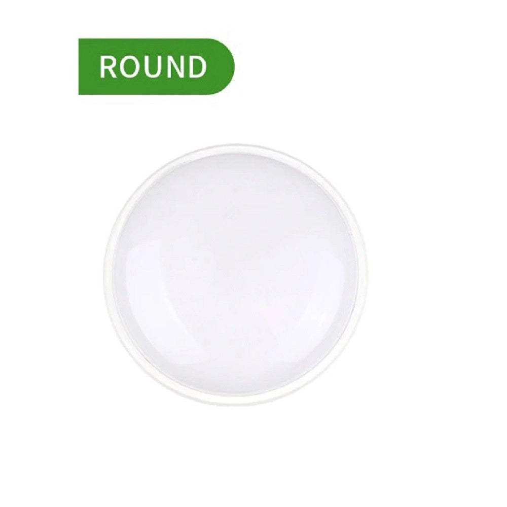 Trade Shop - Applique Plafoniera Led Lampada Tonda Tartaruga Esterno Interno A Parete 15w -