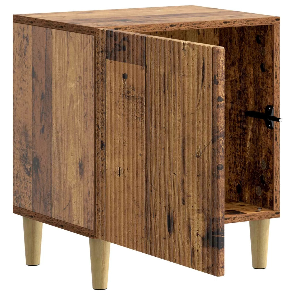 Armadio da Notte 2 pcs Legno antico 43 x 34,5 x 50 cm 894582