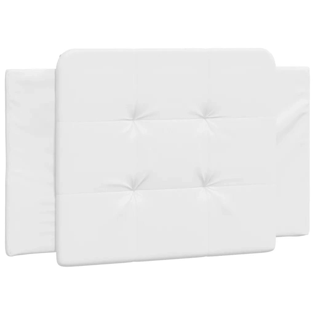 Giroletto con Testiera Bianco 80x200 cm in Similpelle