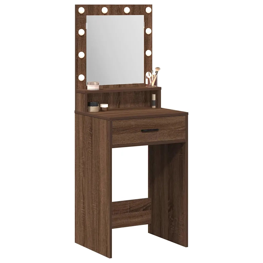 Tavolo da Trucco Rovere Marrone 50 x 41 x 135 cm 865097