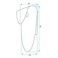 Lampada Da Parete App1430-w Gold