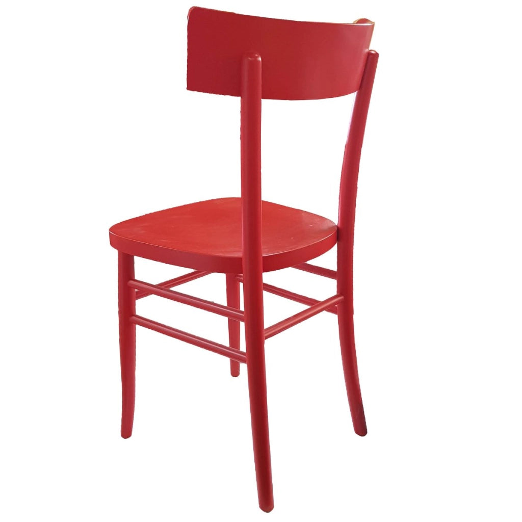 sedia milano rossa