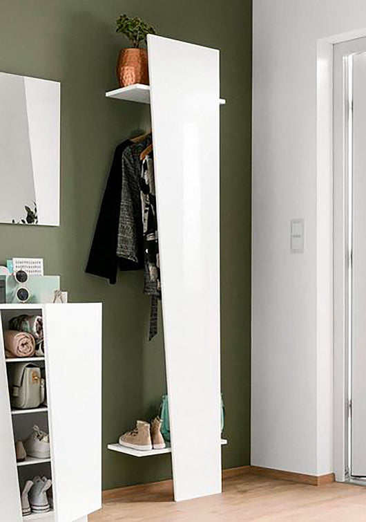 Appendiabito  50x30x200 cm Vega Bianco Lucido