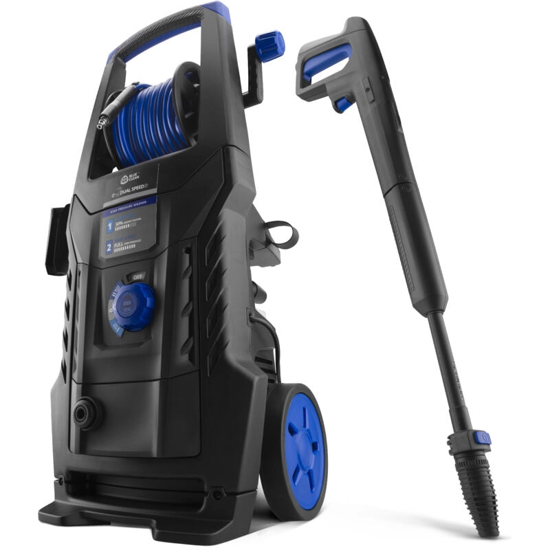 AR Blue Clean e-2 DUALSPEED D Idropulitrice ad Alta Pressione, per Auto ed Esterni Casa, con Doppia Velocità, Sonda Sturatubi e Lavapavimenti (2200 W, 160 bar, 460 l/h)