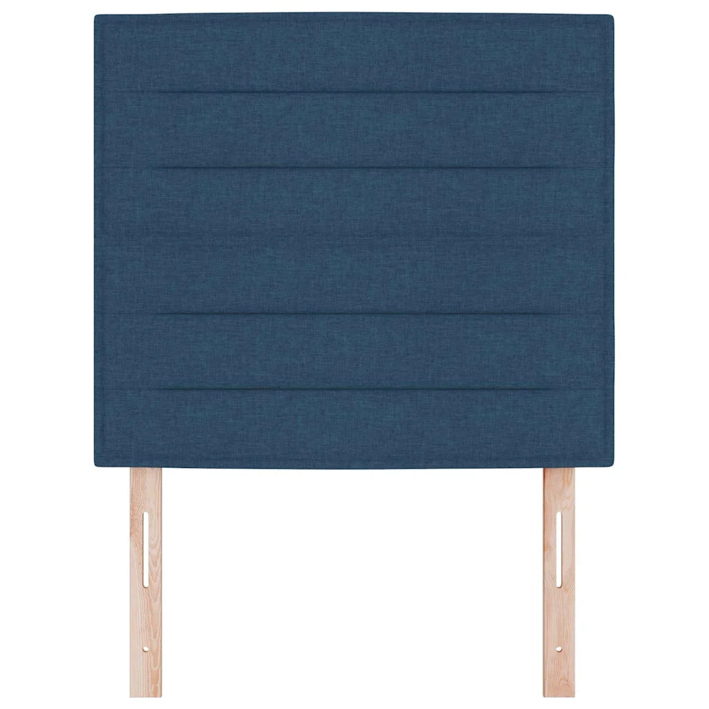 Testiera Blu 90 cm Tessuto 3337676
