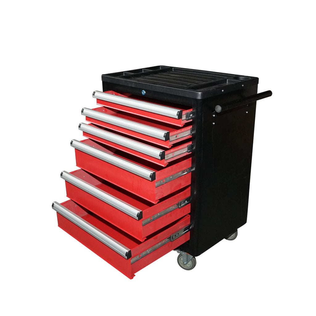 Carrello portautensili in metallo con 6 cassetti 930x684x462