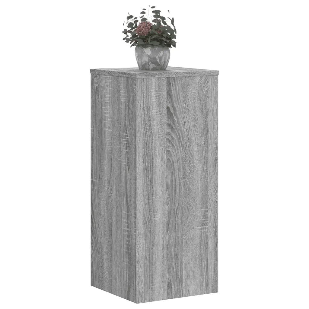 Supporti per piante | Sostegno per piante 2 pz Grigio 30x30x70 cm in Multistrato