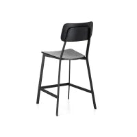 E-STYLO Sgabello moderno con alzata a gas, ideale per arredare angoli bar, cucine con penisola o isola con stile e funzionalità, 51cm X 51.5cm H. 97cm
