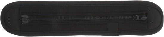 Rimbando fotografico Premium con epaulette in tessuto Oxford nero con supporto a schiena e cuscinetti