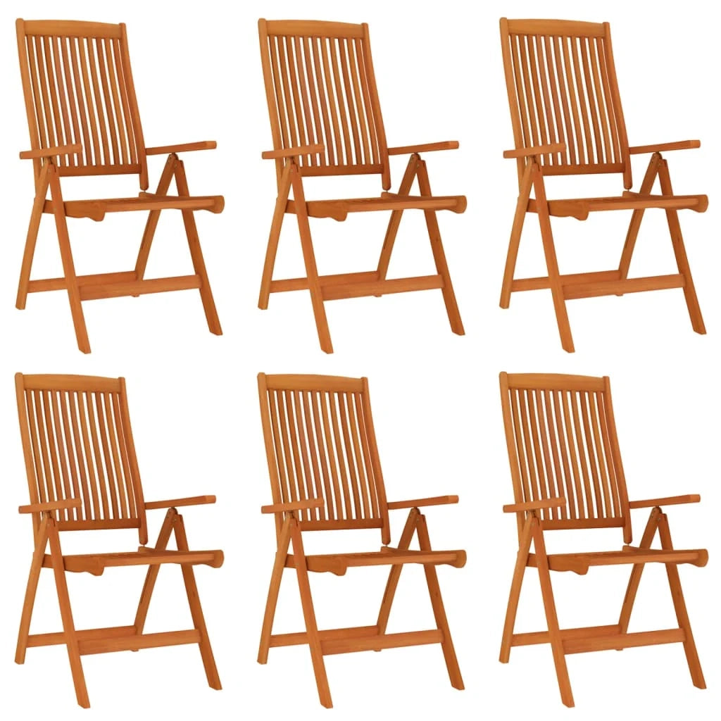 Set da pranzo per esterni/mobili da giardino da 7 pezzi in legno massello di eucalipto 02_0014340