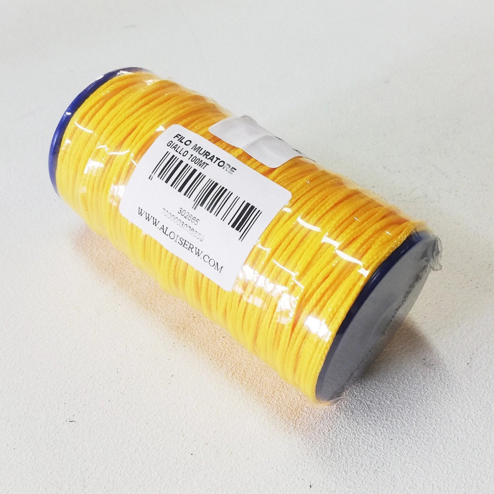 Filo muratore giallo da 100mt