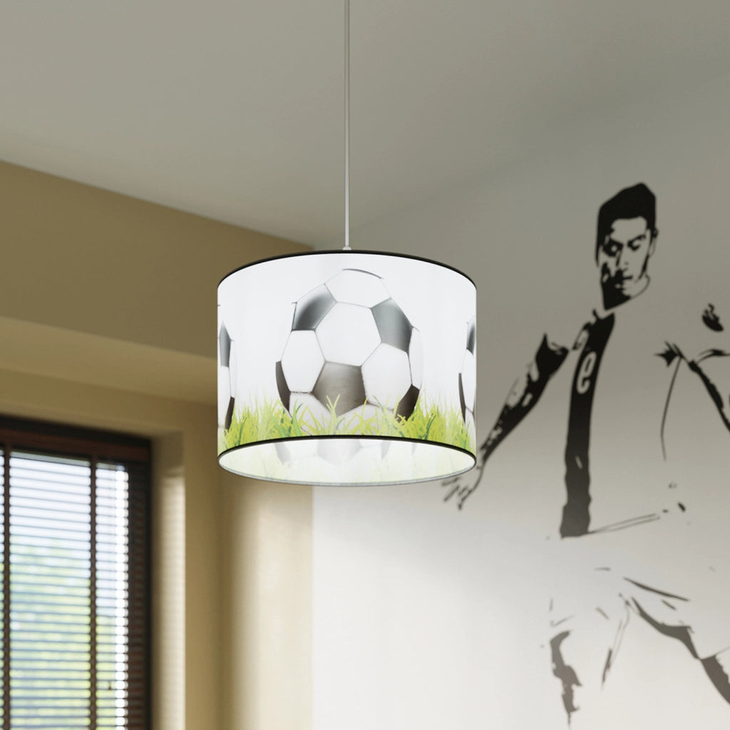Lampada sospesa bimbi sfera calcio Ø30 E27 Pure Lume