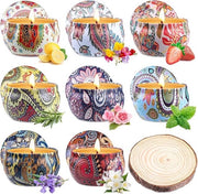 Set di candele profumate con aromi, candele regalo