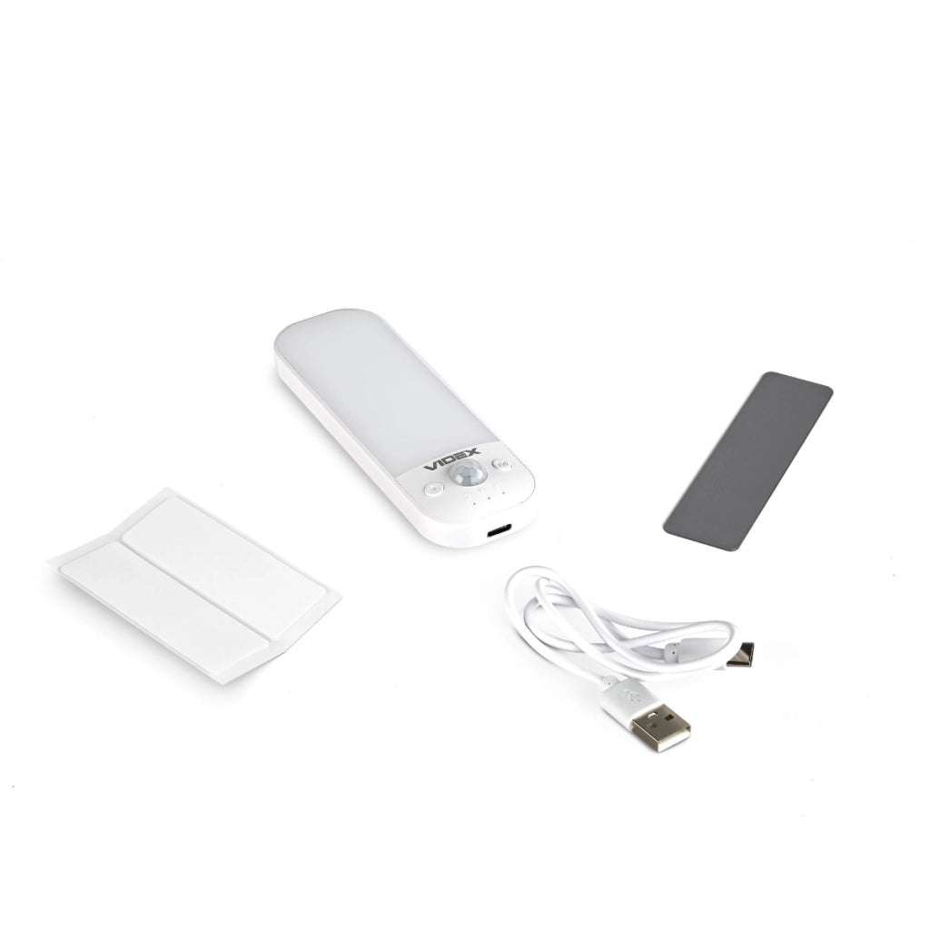 Lampada scala LED ricaricabile USB-C sensore PIR Videx