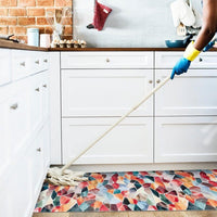 Tappeto Cucina Gomma Pvc 51x250 cm Antimacchia Passatoia Antiscivolo Antisfilo Lavabile Dis_B