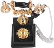 Decorazione per Casa di Bambola - Miniatura di Telefono - 1:12 - Accessorio Decorativo - Materiale di Alta Qualità - Opera di Alta Qualità - Miniatura di Telefono